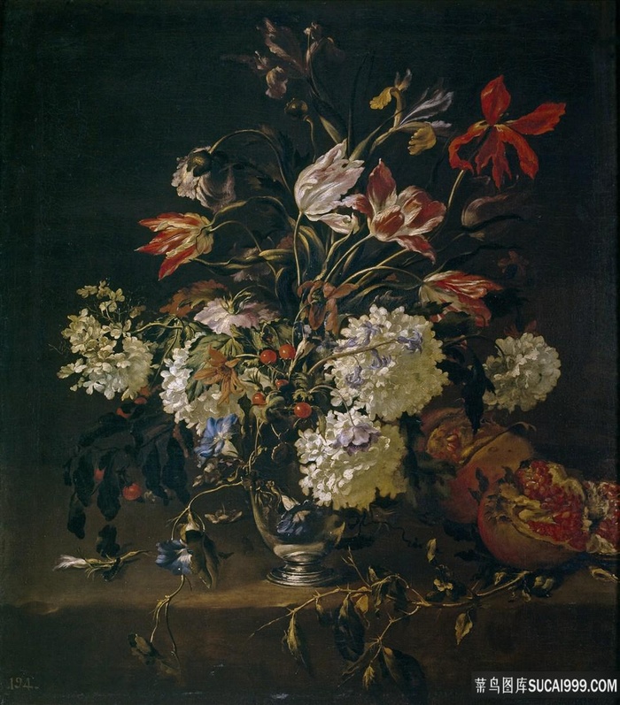 佩雷斯，巴托洛梅(atribuido a)-弗洛雷罗花卉