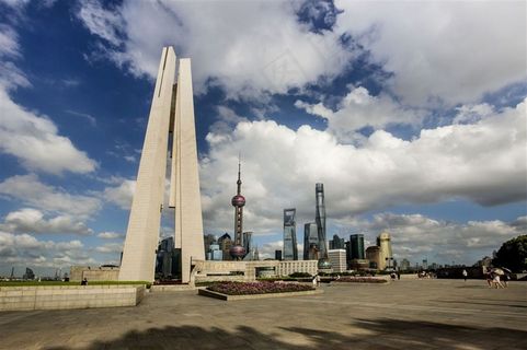 上海外滩风景摄影图