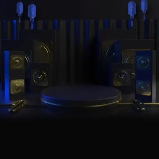 立体C4D场景电商首页主图直通车促销banner海报背景PSD素材