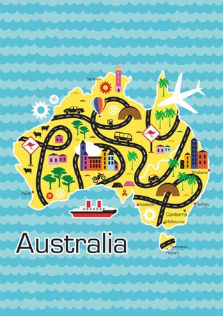 旅游导览图风景特色介绍