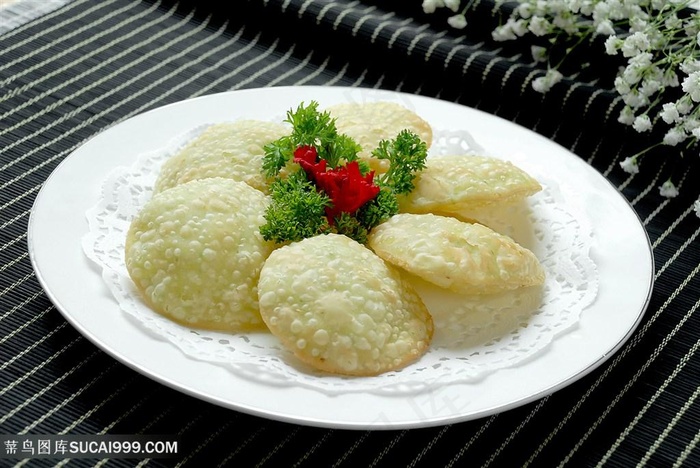 葱油香饼干的美食图片