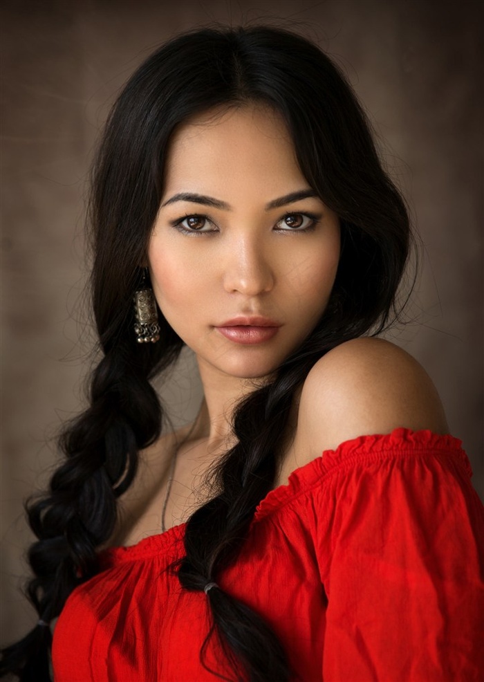 欧美美女肖像艺术写真图片