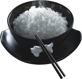 免抠白米饭，食物，米饭，饭，热气腾腾的米饭