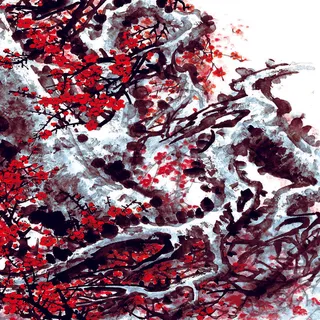 水墨梅花高清国画