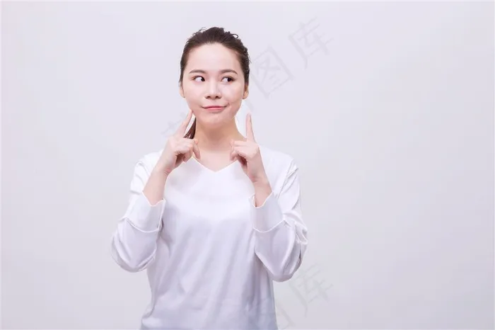 清新美女素颜精美图