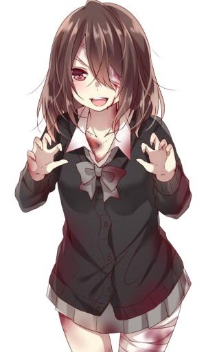 动漫女孩 PNG免抠(563x960)
