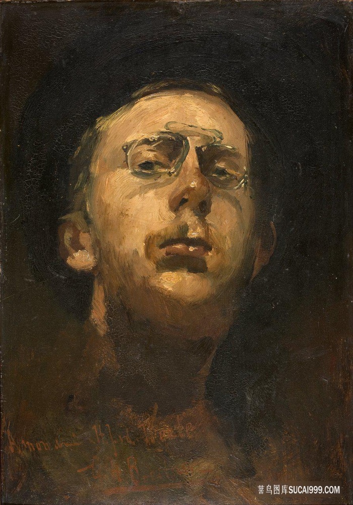 乔治·亨德里克·布雷特纳与平茨的自画像