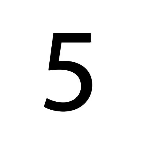 5 号 PNG免抠(1500x1500)