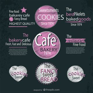 免抠烘培咖啡标签