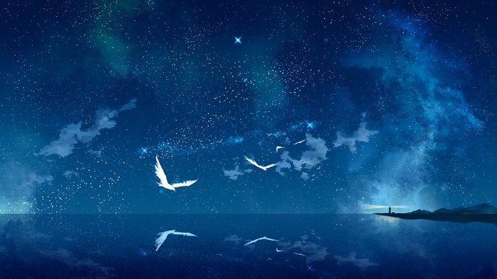 星海夜空的思念