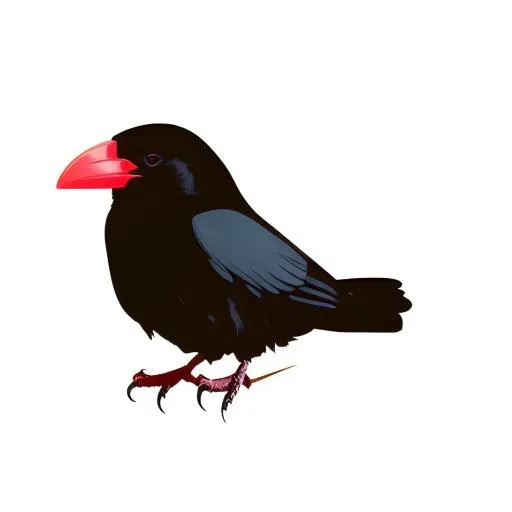 鸟乌鸦免抠(2048x2048)