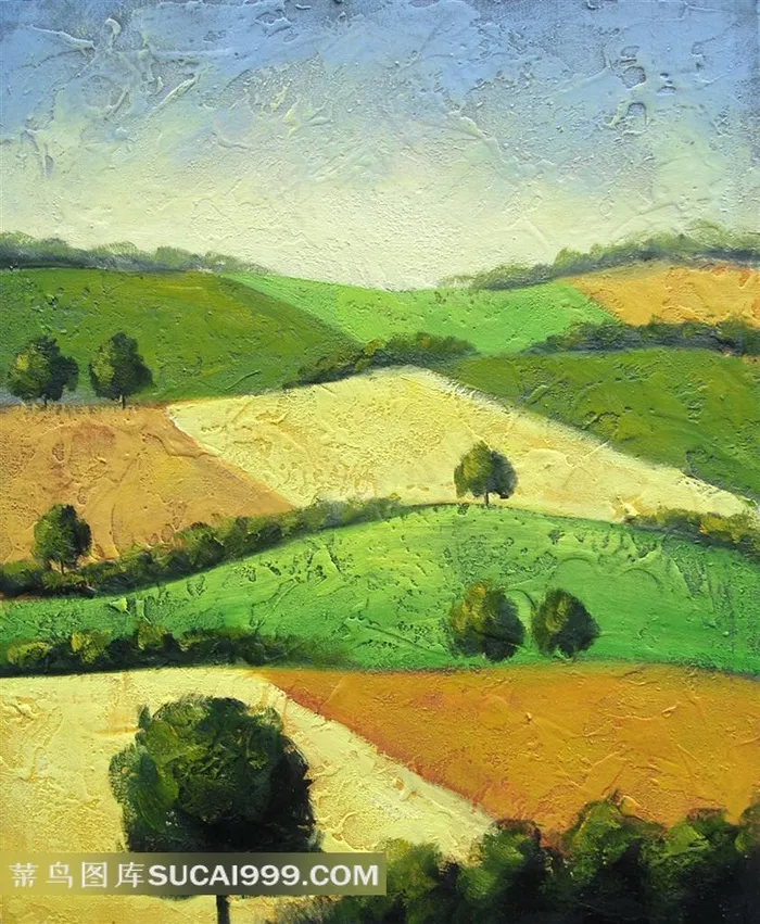 抽象风景画素材世界名画