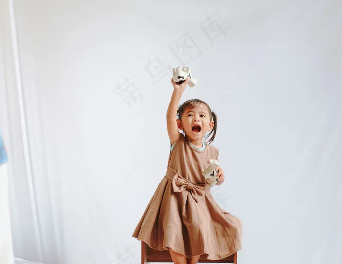 清新唯美可爱的女孩摄影图片 