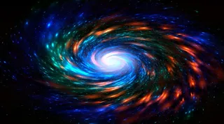 元宇宙世界天空背景墙风景