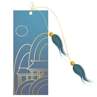 国潮风中式中国古典标题文字文本框边框标题框PSD设计素材