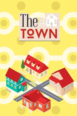 街道建筑矢量扁平插画