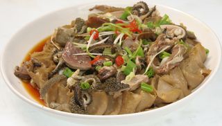 48 羊头肉烩莜面窝窝 阜平饺子城