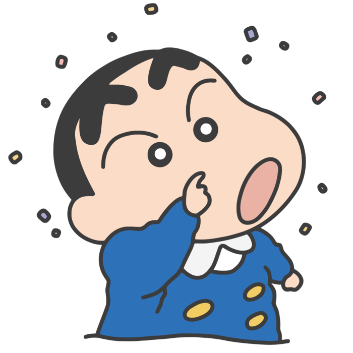 蜡笔小新可爱人物免扣素材
