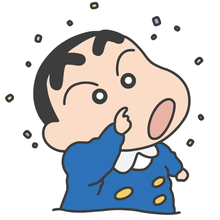 蜡笔小新可爱人物免扣素材