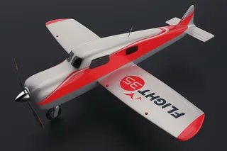 飞机模型logo样机模板