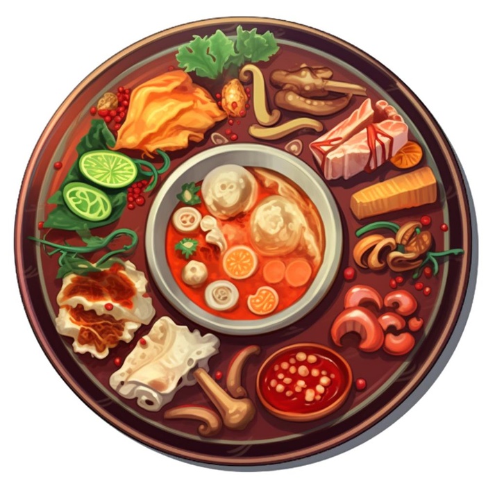 火锅插画免抠(1024x1024)