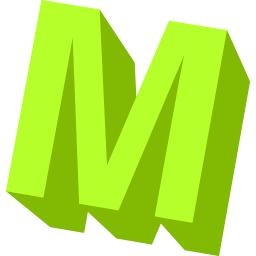 字母M PNG免抠(256x256)