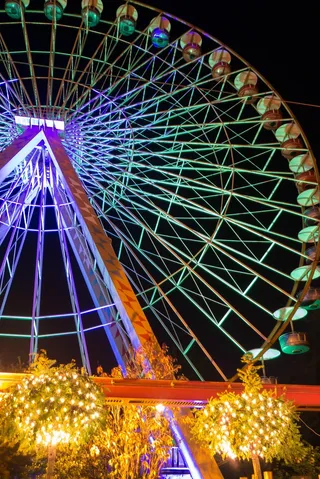 浪漫摩天轮摄影