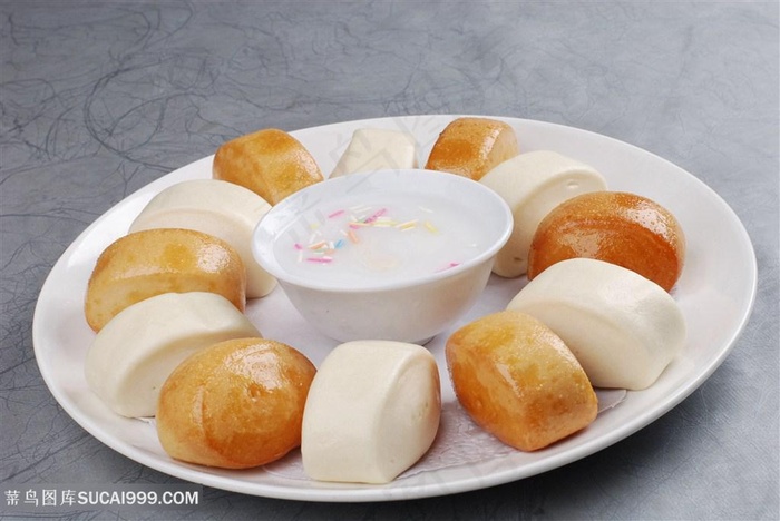 金银馒头+的美食图片