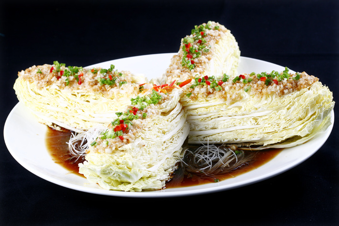 Z00117金银蒜蒸大白菜 (1)