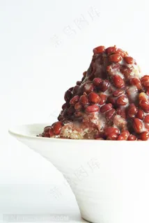 甜品店广告素材 奶油红豆冰沙刨冰 甜品店广告素材 奶油红豆冰沙刨冰