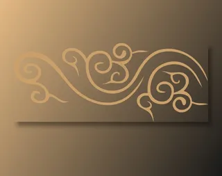 中式传统祥云中国风古典水纹吉祥图案免抠