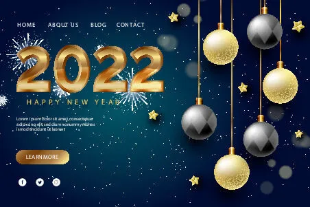 设计 2022年 虎年 背景ai矢量模版下载