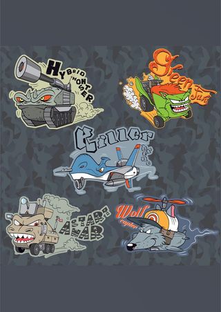 魔鬼交通工具飞机坦克装甲车18