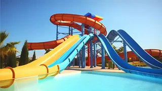 水上乐园夏季假期水上乐园摄影图 (2)