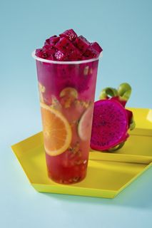 奶茶店水果茶饮品特饮高清图水果茶