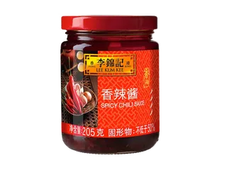 李锦记香辣酱超市商品白底图免抠实物摄影png格式图片透明底