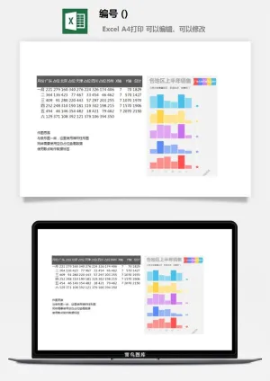 LMTK可视化图表模板Excel素材公司企业办公表格数据分析智能图表