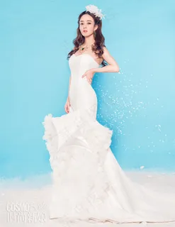 赵丽颖婚纱图片