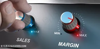 高科技旋转按钮高清图片