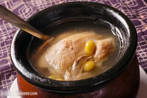 汤白果位金鸡 汤白果位金鸡