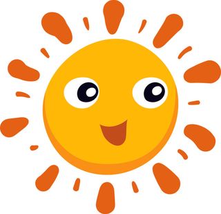 矢量卡通免抠太阳