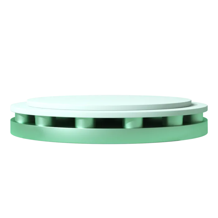 展台素材免扣产品蓝色展示台PNG