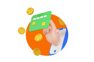 C4D信用卡银行卡手机支付3D立体模型免扣