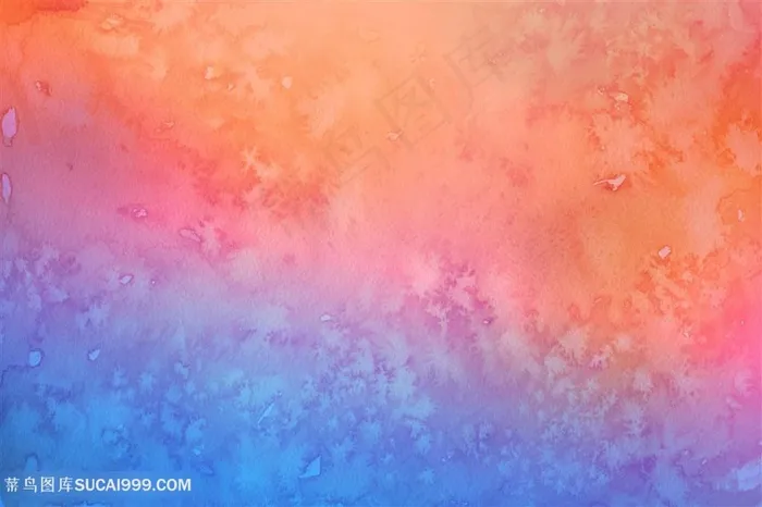 唯美水彩水墨艺术背景