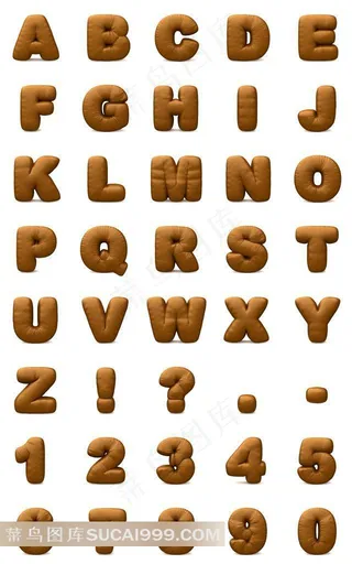 金属字母模板合集