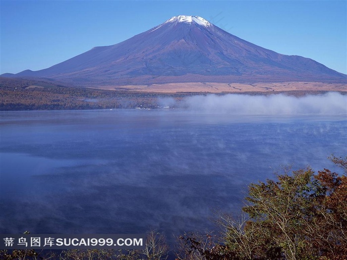 富士山自然美景摄影素材