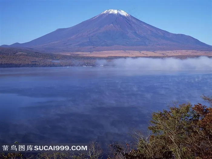 富士山自然美景摄影素材