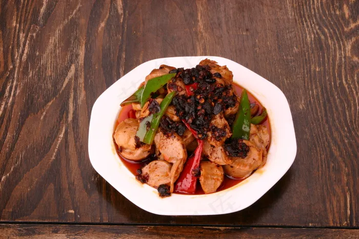 家常菜|美食|菜谱|菜单|0232老干妈拌鸡胗xd