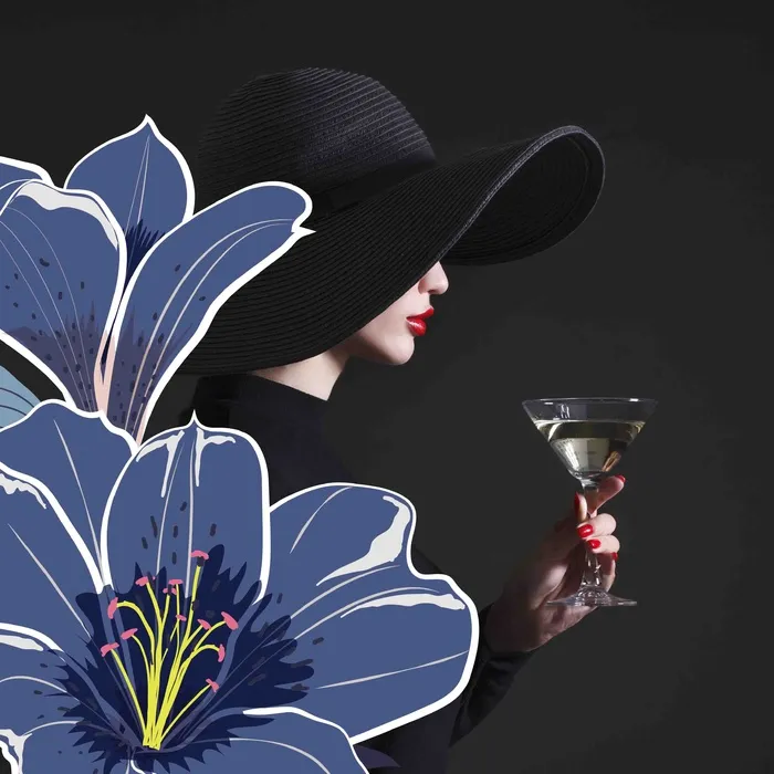 北欧美女装饰画psd模版下载