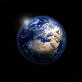 元宇宙世界风景背景墙